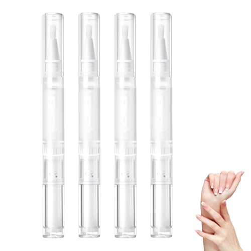 Nailz Nail Pen - Radiant Nail Cuticle Oil for Strength and Moisture Rejuvenation Serum Cuticle Oil Pen for Finger Edge Manicure Nourishing Nail Skin Edge Care (2ml Jasmine)