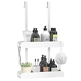 MEIJO Mensola per Doccia da Appendere Mensola per Doccia Senza Forare Shampoo Doccia Porta...