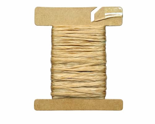Hilo de poliéster encerado Kulay 20 yards natural miniatura 1