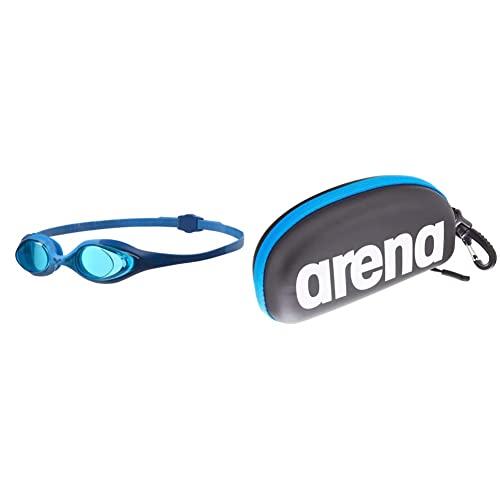 Lunettes de natation arena Spider Jr anti-buée avec étui rigide
