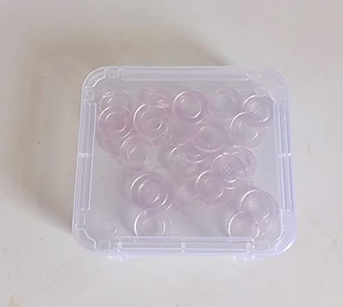 Generic 17mm Flat Rubber and Silicone Washer (25 Pcs) - Clear - Image 5 thumbnail