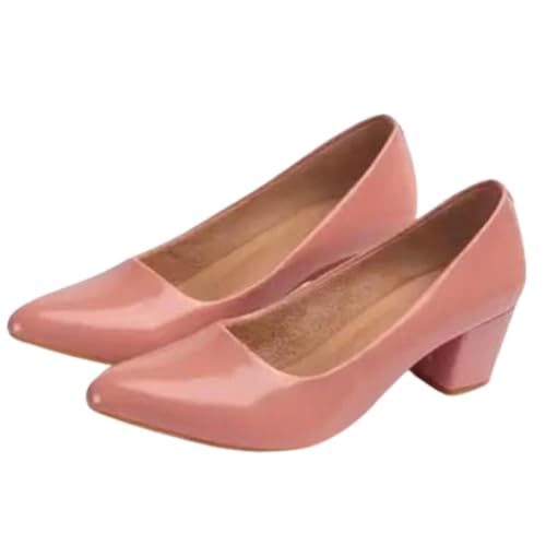 Image of Women's Beautiful Design Synthetic Leather Block Heel TPR Sole Sandal for Wedding Party & Festive