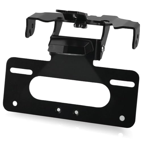 ZOPQRTXYZ For Ducati Panigale V2 V4 Speciale V4S V4R V4SP Streetfighter V4 V2�p �e�[���i���o�[�v���[�g�z���_�[ �o�C�N�p �i���o�[�v���[�g�z���_�[(B With LED)