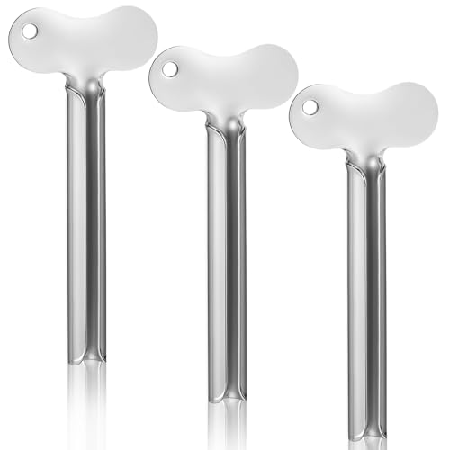 3Pcs Stainless Steel Toothpaste Tube Squeezer Tools