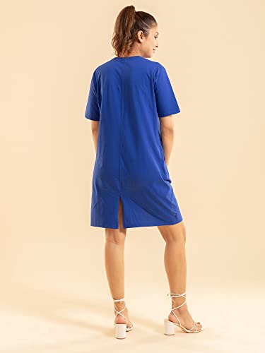 Image of NYKD All Day Heart On My Sleeve Dress - Knee Length, Short Sleeves, NYLE102