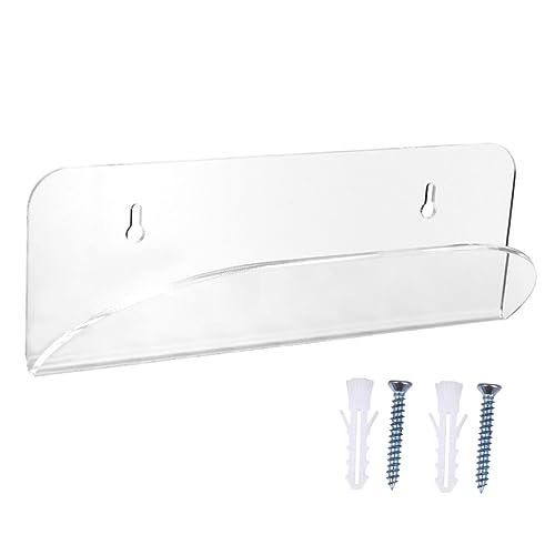 Invisible Wall Mount for Water Ski Board Acrylic Skateboard Display Rack Shelf Bracket for Skateboard Decks Wall Mounted Skateboard Hanger Home Storage