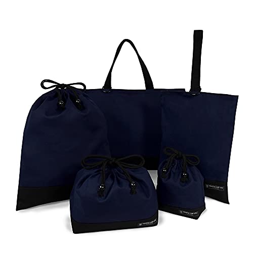 入園入学 5点セット 男の子 女の子 入園入学準備 レッスンバッグ シューズケース 巾着袋 子供 ディープネイビー カラフルキャンディスタイル N8184800