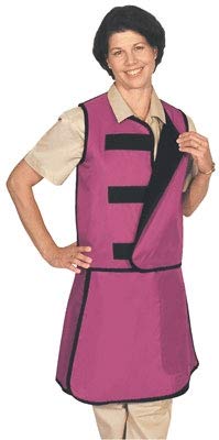 Womens X-Ray Vest - Lead Free, Small, Hook & Loop Closure