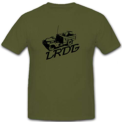 T-Shirt Copytec LRDG Vehicle Truck le cadeau idéal pour collectionneur de militaria