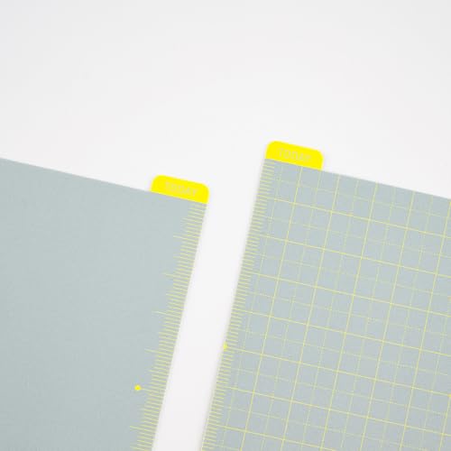Image of ほぼ日 Hobonichi Techo Accessories Hobonichi Pencil Board for Weeks (Ice Gray x Yellow)