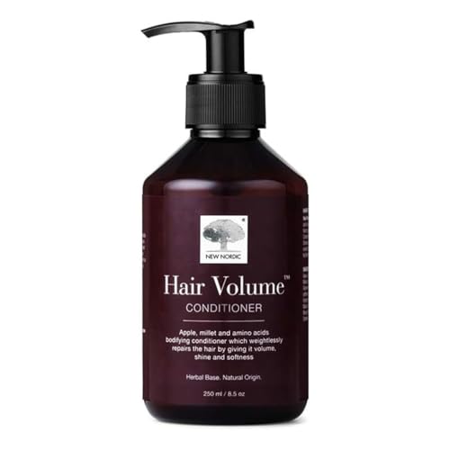 New Nordic Hair Volume Conditioner Apple & Coconut Millet Amino Acids 250ml