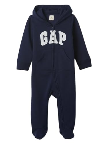 Image of GAP baby-girls Unisex Logo Bear One Piece