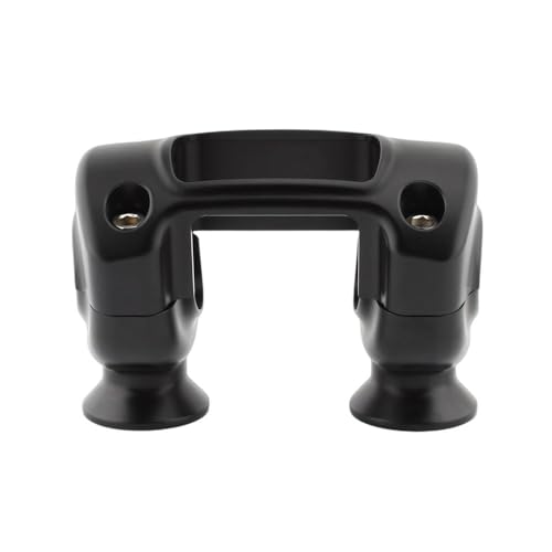 Élévateur de guidon noir pour moto Dyna et Softail Fat Boy