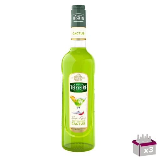 Lot de 3 - TEISSEIRE - Sirop Cactus - 70cL