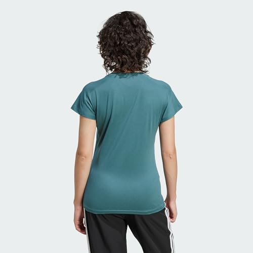Image of Adidas Women's Polyester Graphic Fitted T-Shirt