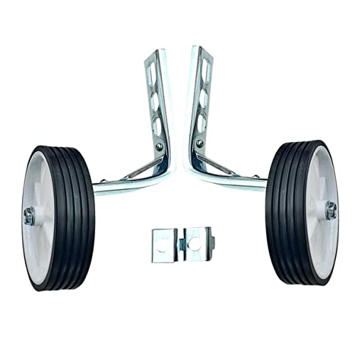 KOMBIUDA Universal Training Wheels for Kids Bikes 12-20 Inch Metal Bracket Arm Durable Quick Assembly Safety Cycling