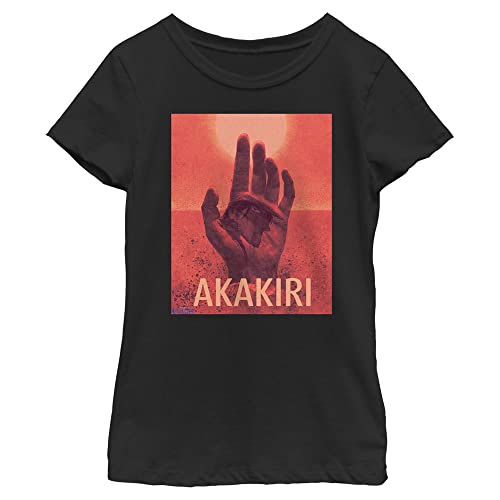 T-shirt graphique Star Wars Visions vêtement fille noir taille S