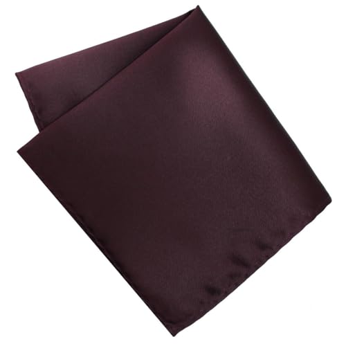 Image of LEONARDI Men's Solid Pocket Square | 30cm x 30cm | Smooth texture | Microfiber | Pack of 1 |