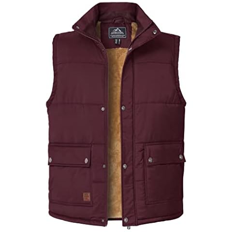MAGCOMSEN Fleece Lined Winter Gilet Cover