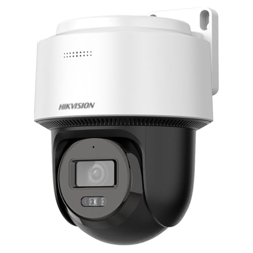 VisiSecure DS-2DE2C400MWG-E 4MP Hik PoE PT Security Camera Outdoor with Human Detection 345 pan and 80 tilt Auto-Tracking Lite IP66 Weatherproof 2.8MM Lens H.265+ SD Card Slot(Up to 512 GB)