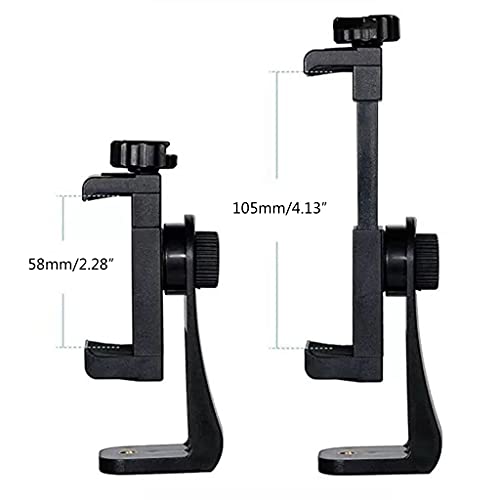 GLASSNOBLE Telefoon Statief Mount Adapter Smartphone Afstandsbediening Houder Clip Roteert Verticale Horizontale… - Image 4