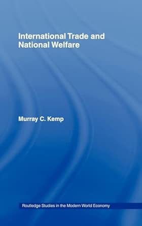 International Trade and National Welfare book cover