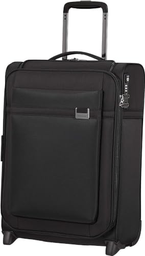 Samsonite Airea - Spinner S Expandible, Equipaje De Mano, 55 Cm, 38 43.5 L, Negro Black Samsonite Airea - Spinner S Expandible, Equipaje De Mano, 55 Cm, 38 43.5 L, Negro Black