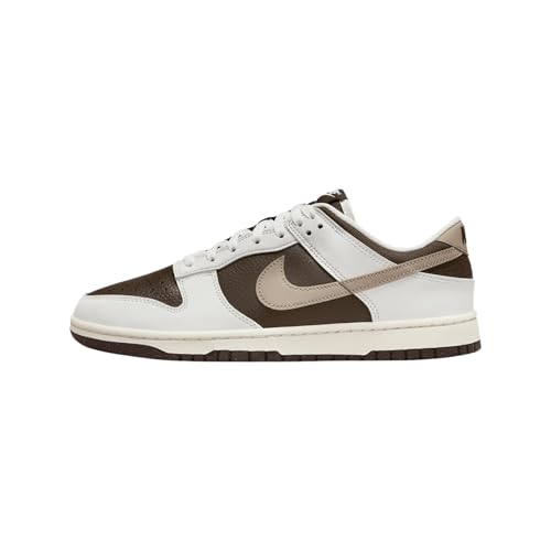 Nike Dunk Low Men's Shoes (HF4292-100, Summit White/Baroque Brown/) Size 11