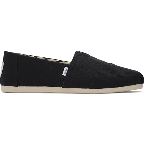 TOMS Baskets pour homme noir 41 EU Wide : Chaussures légères et confortables