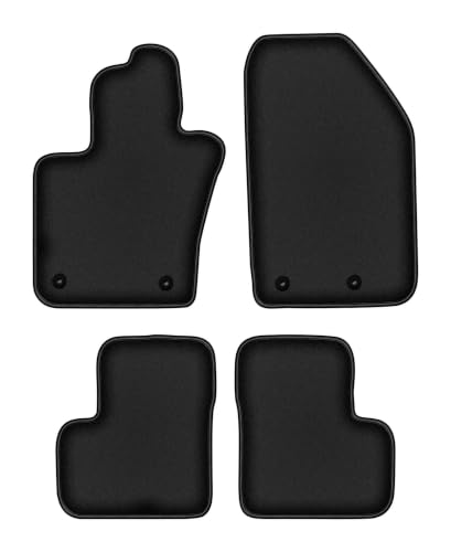 Tapis de sol en velours Alfa Romeo Tonale 965 Hybrid Durban noirs