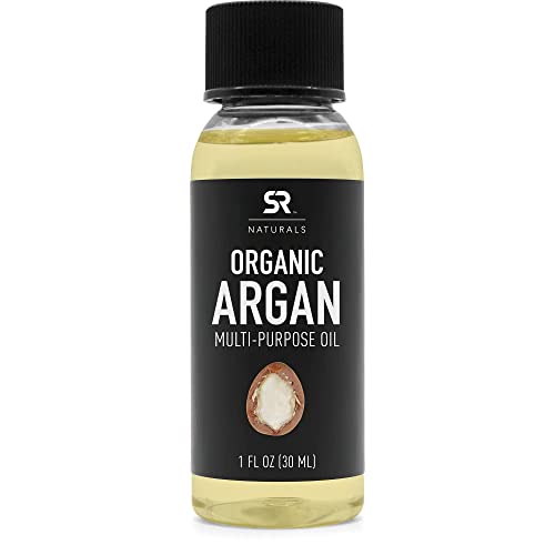 Sports Research Organic Argan Oil - 100% Multi-Purpose Oil For Hair - Usda Certified Organic, 100% Pure, Cold Pressed (1 Ounce) #TOP11