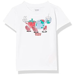 Levi’s Kids Baby Jongens Lvb korte slv grafisch T-shirt Button