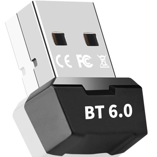 Adattatore Bluetooth 6.0 USB per PC, Collega e Usa Chiavetta