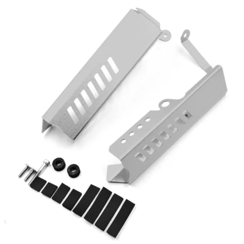 Protection radiateur MT 09 en aluminium pour éviter les impacts de gravillons