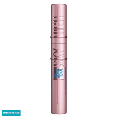 Maybelline New-York - Mascara Volume et Longueur Waterproof - Sky High Waterproof – Teinte : Very Black, 7,2 ml – Image 3