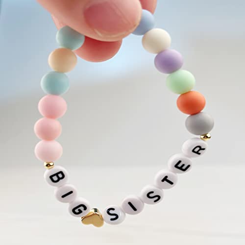 Image of Sister's Big Bracelet Gift, Little Girls' Sister Jewelry