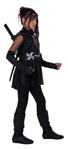 Disfraz completo Ninja-X para niñas talla M miniatura 5