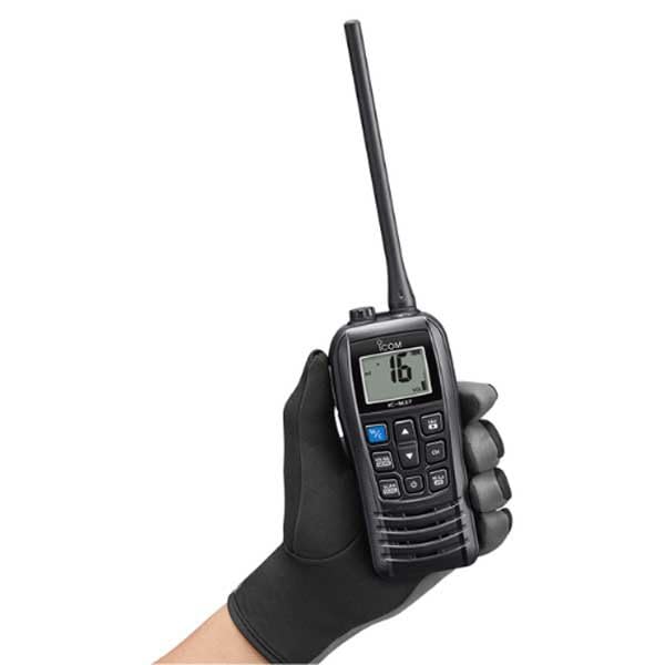 ICOM IC-M37E EMISORA PORTÁTIL Marina VHF IPX7-6W