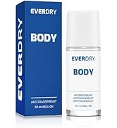 EVERDRY Antiperspirant Roll-On 50 ml for Heavy Sweating on Armpits &amp; Body - Antiperspiran...