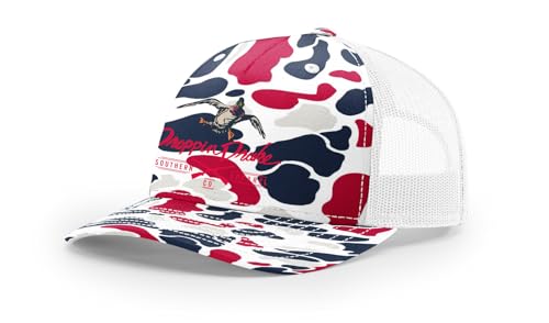 Image of Mallard Duck and Gun X Logo Mesh Back Trucker
