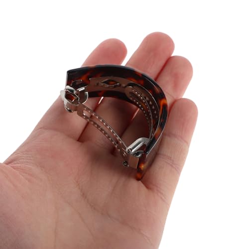 Pinzas de pelo de leopardo para mujer en set de 4 piezas perfectas para obsequios 4