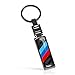 HENGYUESHANG Universal Car Key Chain Keyring Carbon Fiber Keychain compatible with BMW F30 F31 F34 F36 E90 E70 E46 F10 G20 G30 G01 G05 G06 G07 Accessories (Gray)