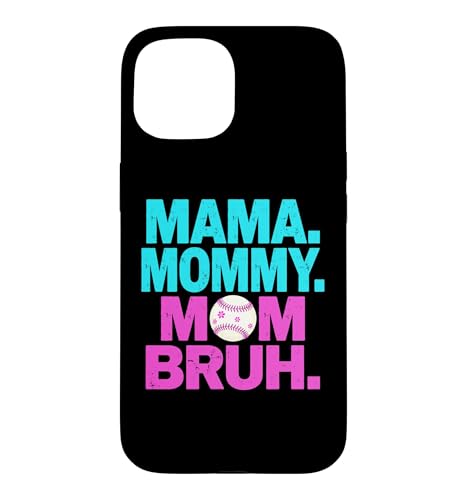 Mother's Day Baseball Drip Ice Cream Mama Mommy Mom Bruh �X�}�z�P�[�X iPhone 15 �p
