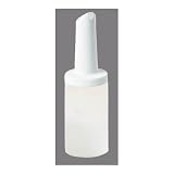 Carlisle FoodService Products Pourplus Store 'N Pour Complete Quart Set Neck, Container, and Cap for Bar, Kitchen, and Restaurant, Plastic, 32 Ounces, White