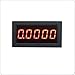 YB5145B LED Digital Ammeter DC Current Meter Amp Panel Meter 4 1/2 Ampere 100uA 200uA 2mA 200mA 2A 5A 10A 30A 50A 100A 300A 500A(Red,DC200uA,Power Supply DC24V)