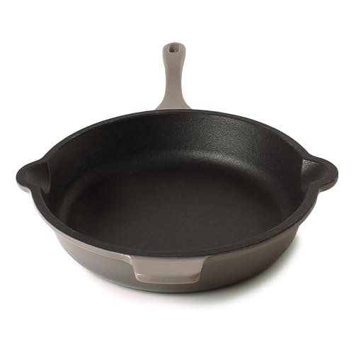 Berghoff Neo 10 Inch Enameled Cast Iron Frying Pan, Induction Compatible