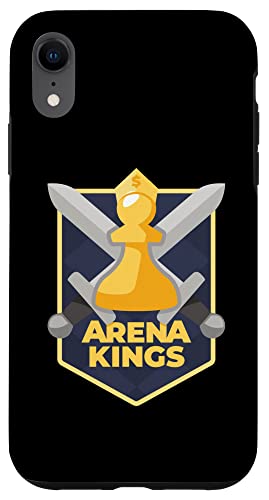 iPhone XR Nerdy Chess.com アリーナキングス オンラインチェスプレイヤー ボードゲーム スマホケース