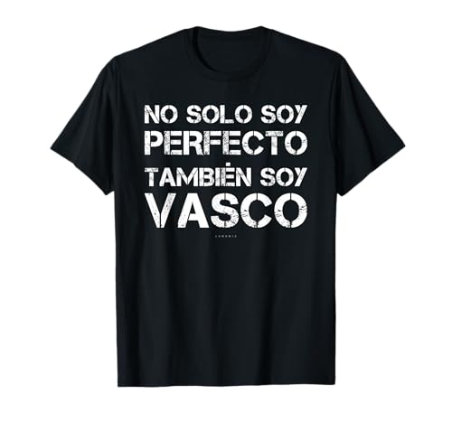 Camisetas Hombre Divertidas Manga Corta Regalo Soy Vasco Camiseta