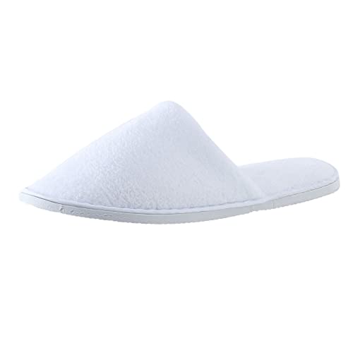 Pantoufles feutre pour homme et femme, antidérapantes, fermées, lavables