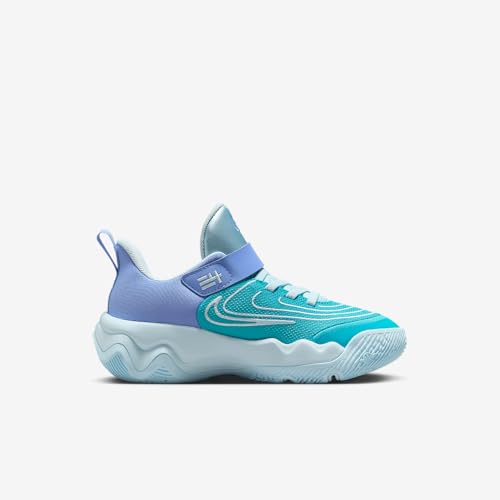 Giannis Immortality 4 Little Kids' Shoes (FZ6733-300, Dusty Cactus/Royal Pulse/Green Frost/White)3